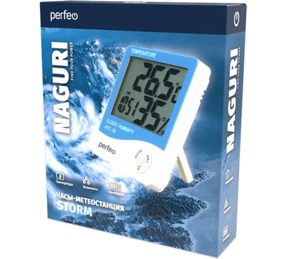 Часы-метеостанция Perfeo Naguri 30016124