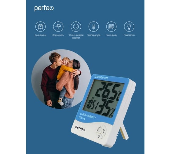 Часы-метеостанция Perfeo Naguri 30016124