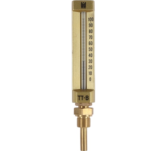 Жидкостной виброустойчивый термометр BD ТТ В БД 150/50, П11 (0-100C) G1/2 1246541011 1
