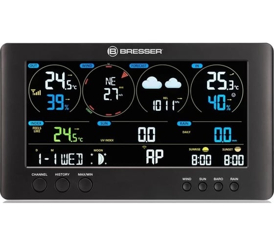 База для метеостанций Bresser Wi-Fi ClearView 77566
