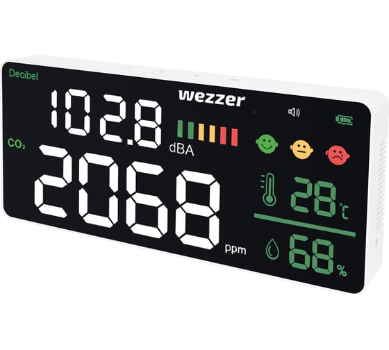 Монитор качества воздуха Levenhuk Wezzer Air PRO CN20, с шумомером 81410 1