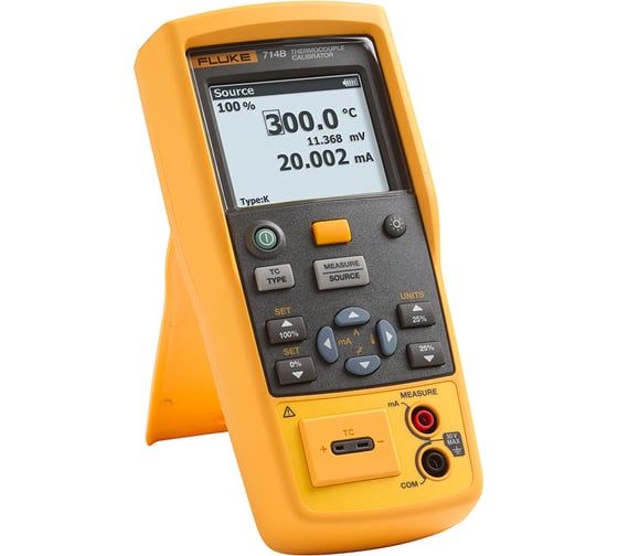 Портативный калибратор температуры Fluke 714B/EN 1