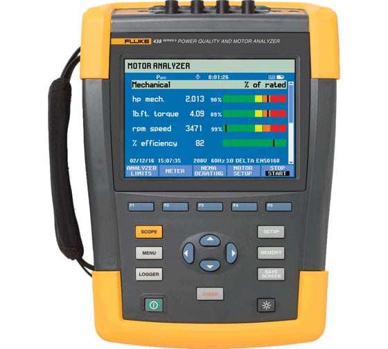 Анализатор качества электроэнергии Fluke 438-II/BASIC