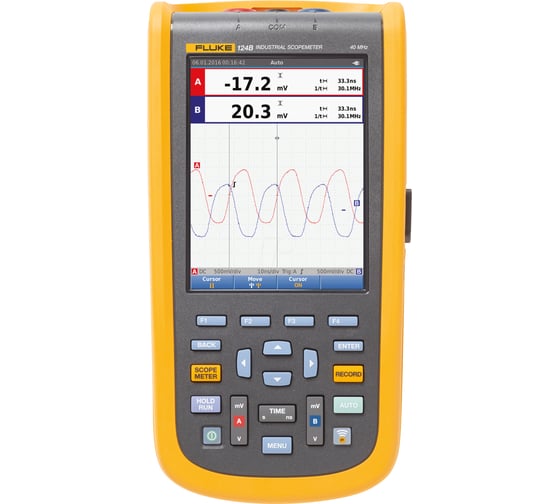 Промышленный портативный осциллограф Fluke 124B/EU/S 1