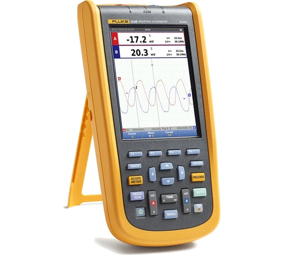 Промышленный портативный осциллограф Fluke 124B/EU/S