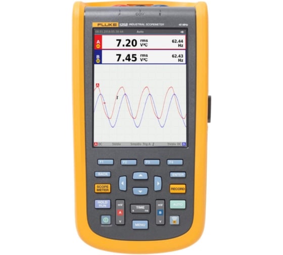 Промышленный портативный осциллограф Fluke 125B/EU/S 1