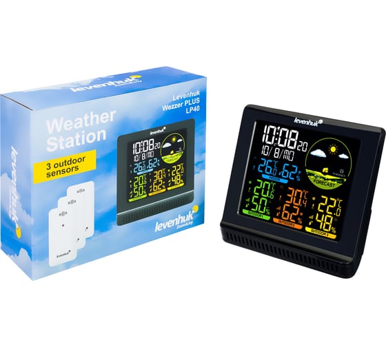 Метеостанция Wezzer PLUS LP40 Levenhuk 78894