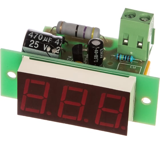 Вольтметр DigiTOP Вм-19(220в) без корпуса 1
