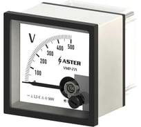 Аналоговый вольтметр ASTER vmp-771 0-500 в класс точности 1.5 VMP-771-500