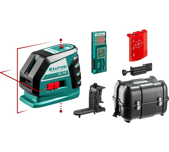 Лазерный линейный нивелир KRAFTOOL CL-70-4 34660-4 1