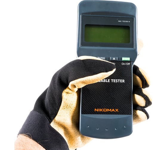 Кабельный тестер с LCD дисплеем NIKOMAX NMC-TED300