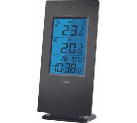 Термометр для измерения комнатной и наружной температуры  Ea2 UltraMetal UM1