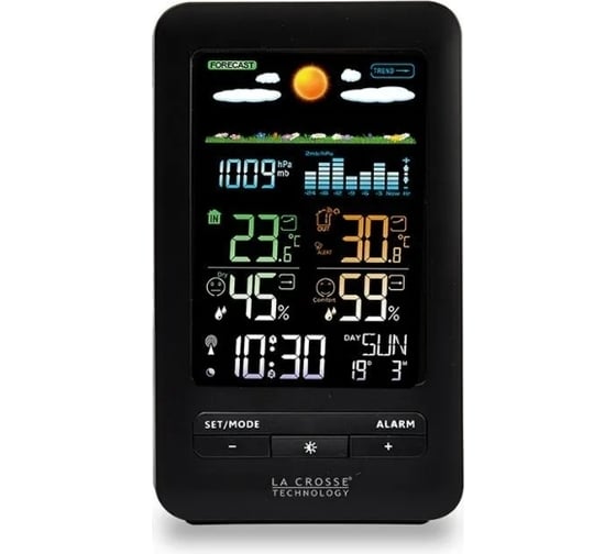 Погодная станция с цветным экраном La Crosse Technology LaCrosse WS6205