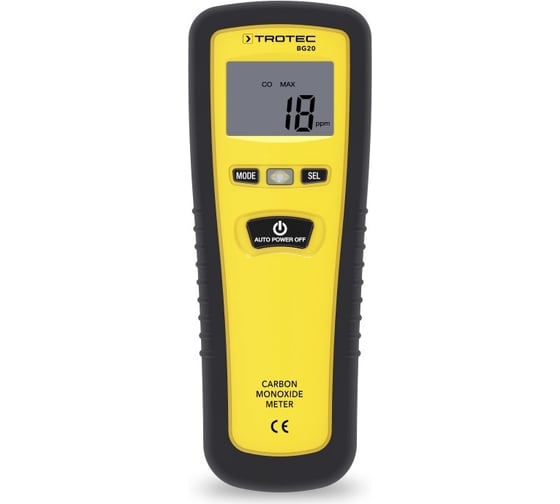Анализатор угарного газа TROTEC BG20 3510205060