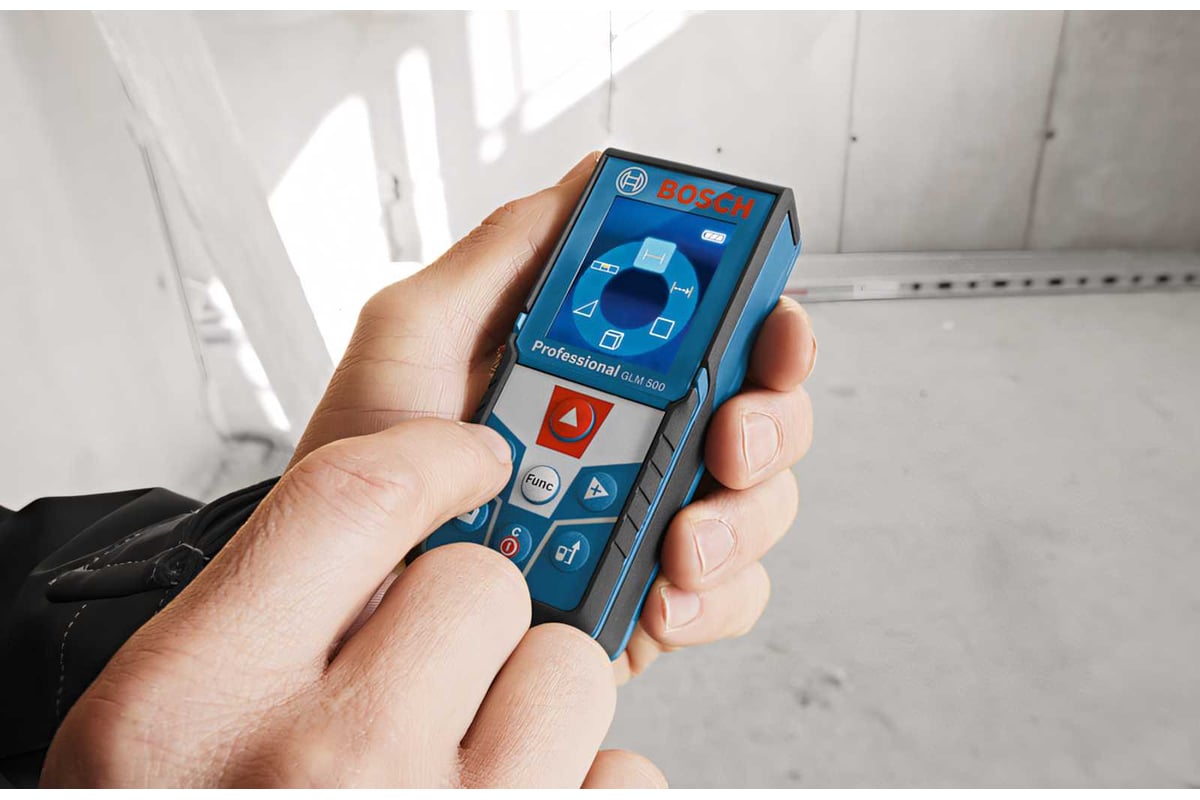 Лазерный дальномер Bosch GLM 500 Professional 0.601.072.H00 - выгодная ...