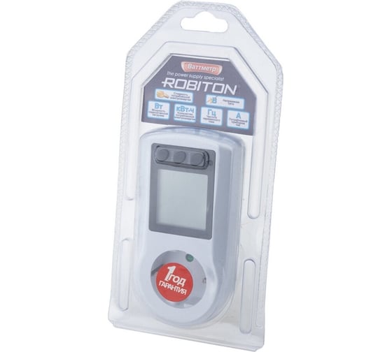 Ваттметр Robiton PM-2 white BL1 12532