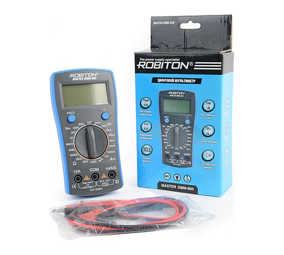 Мультиметр Robiton MASTER DMM-800 BL1 13356