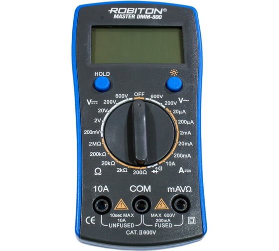 Мультиметр Robiton MASTER DMM-800 BL1 13356