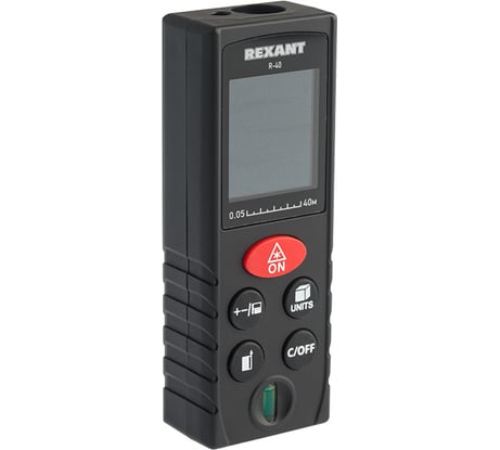 Лазерный дальномер REXANT микро R-40 13-3080