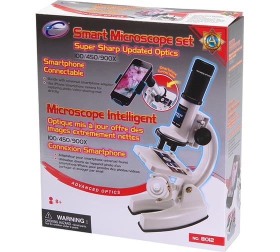 Микроскоп Микромед 100/450/900x SMART 25514