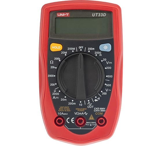 Портативный мультиметр UNI-T UT33D 13-1008