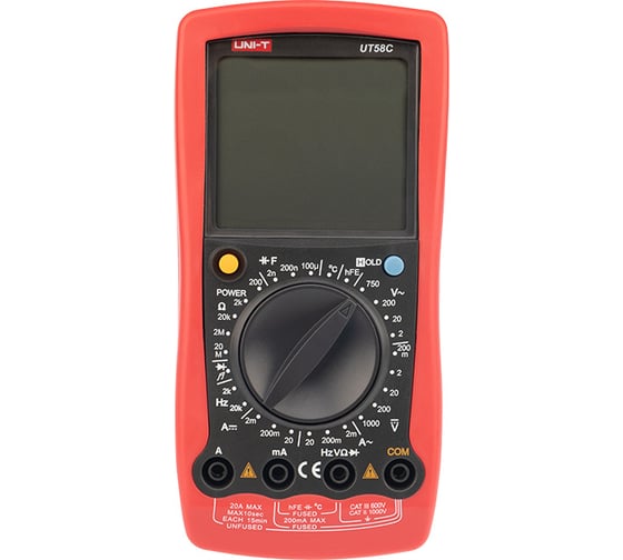 Универсальный мультиметр UNI-T UT 58C 13-1023