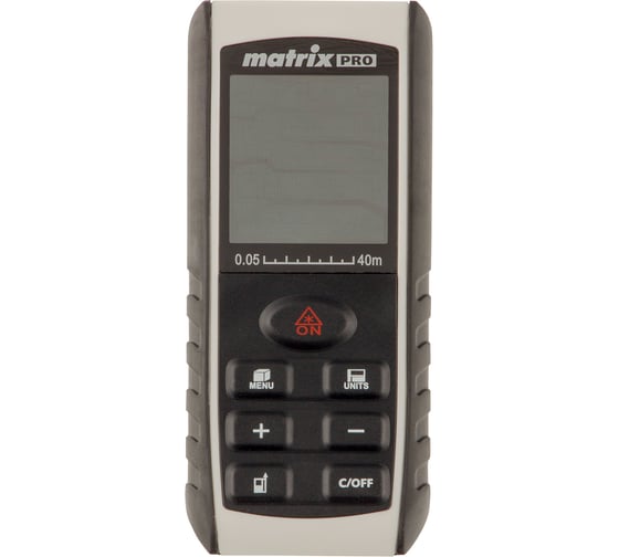 Лазерный дальномер с электронным угломером Matrix LD-40 38015