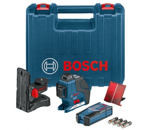 Лазерный нивелир Bosch GLL 3-80 P + BM1 + LR2 0.601.063.303 0
