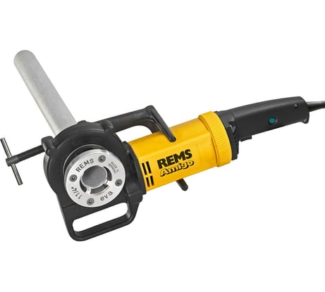 Электрический резьбонарезной клупп REMS Амиго Сет R 1/2"-3/4"-1"-1.1/4" 530020
