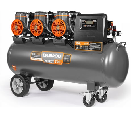 Безмасляный компрессор высокой производительности DAEWOO DAC 720S
