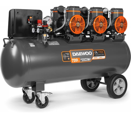 Безмасляный компрессор высокой производительности DAEWOO DAC 720S