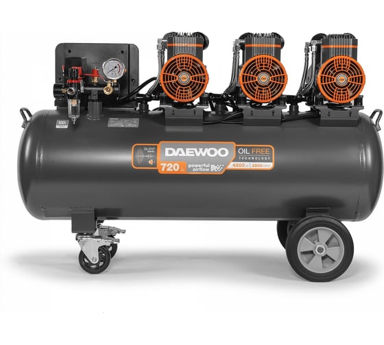 Безмасляный компрессор высокой производительности DAEWOO DAC 720S