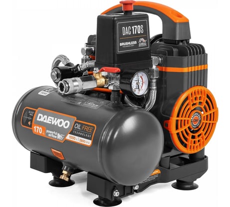 Безмасляный компрессор высокой производительности DAEWOO DAC 170S