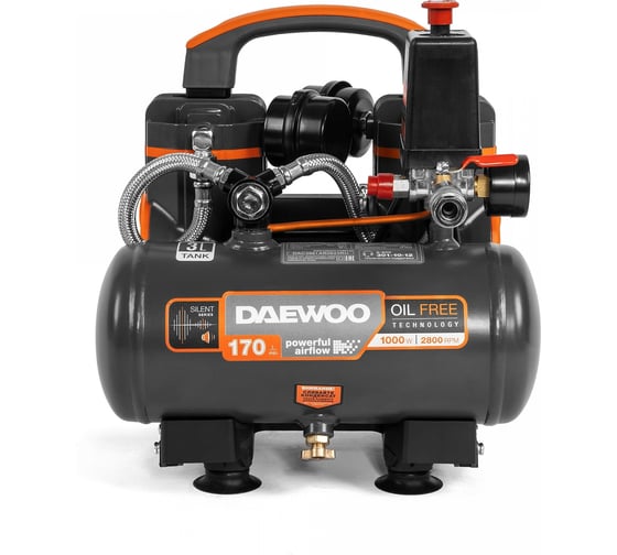 Безмасляный компрессор высокой производительности DAEWOO DAC 170S
