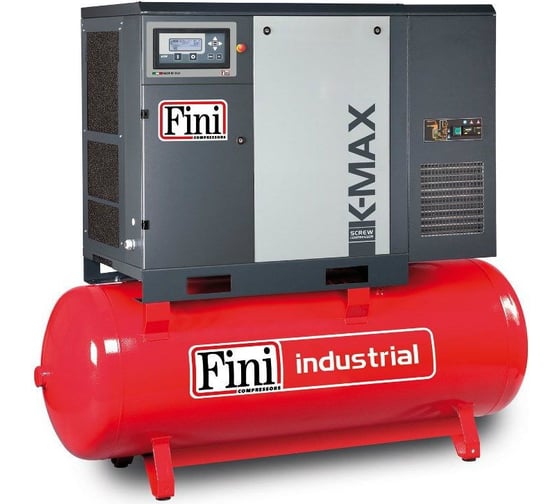 Винтовой компрессор с прямым приводом с осушителем FINI K-MAX 1510-500F-ES IE3 100408316 1