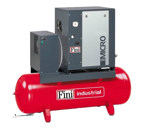 Винтовой компрессор 270 л с осушителем. 5,5 кВт, IE3 FINI MICRO 5.5-10-270 ES IE3 100522823