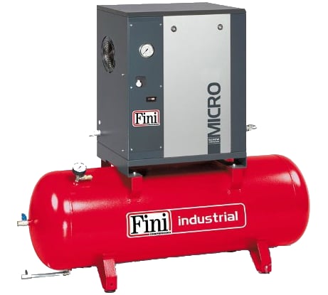 Однофазный винтовой компрессор 2.2 кВт 200 л FINI MICRO SE 2.2-10 M - 200 100522800