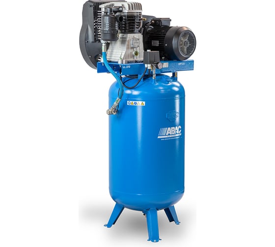 Компрессор ABAC B6000/270 VТ7.5 827л/мин 270л 11бар 5.5кВт рапид вертикальный 4116017001 (old 4116021232)
