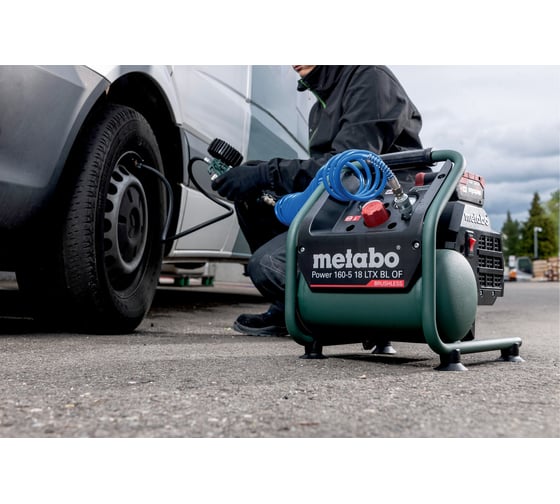 Компрессор акк. без АКК и ЗУ Metabo Power 160-5 18 LTX BL OF 601521850