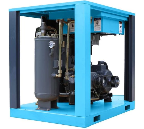 Компрессор винтовой Brestor BRS-15A (2,1м3/мин при 10бар; маслозаполненный), UCX, "Звезда/треугольник", 380В 3ф 50Гц, воздушное охлаждение MAM880 S15A10