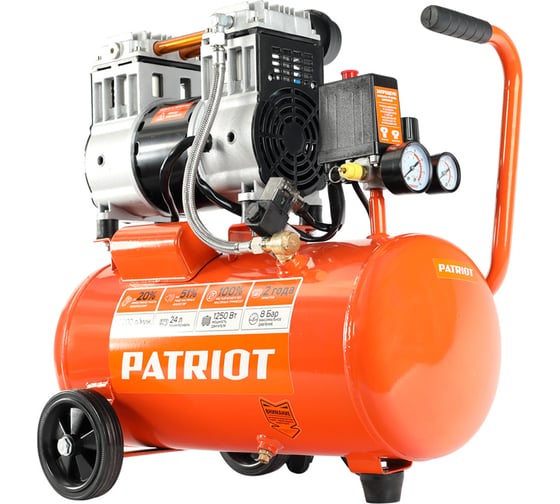 Поршневой безмасляный компрессор PATRIOT WO 24-220 525301920