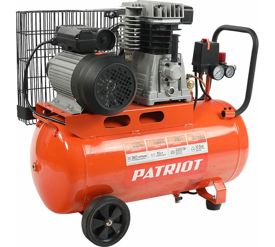 Поршневой ременной компрессор PATRIOT PTR 50-360I 525301960