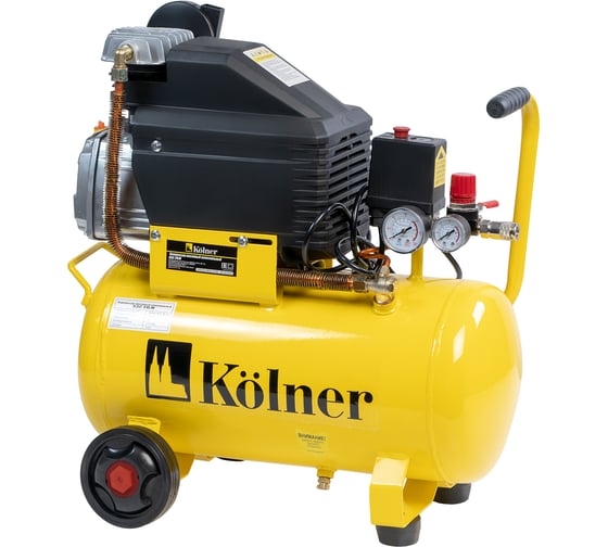 Масляный коаксиальный компрессор Kolner 1500 Вт,24л 8040300086 1