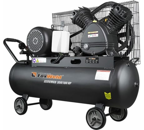 Масляный ременной компрессор FOXWELD AEROMAX 550/100 HP 7069