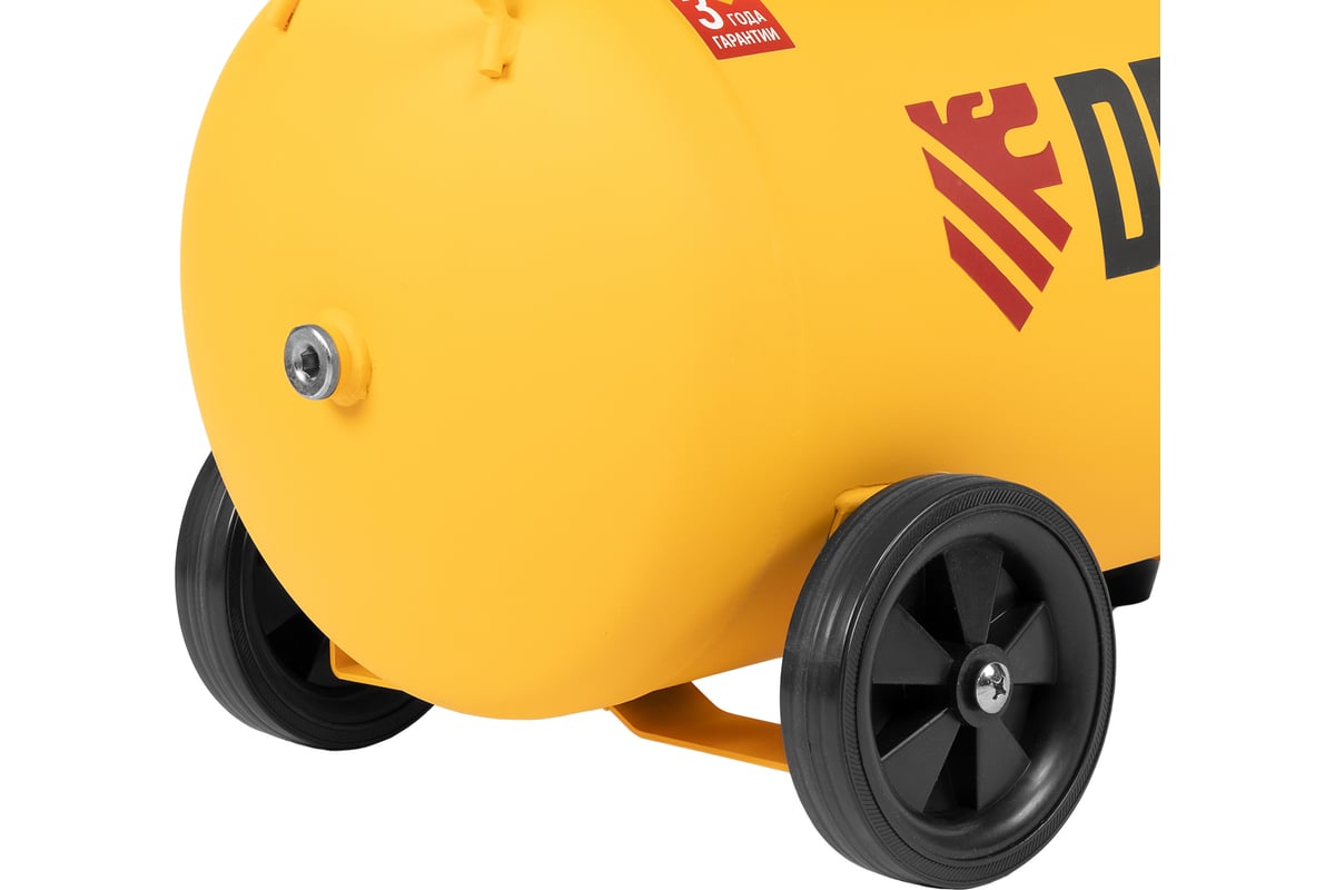 Воздушный компрессор Denzel прямой привод, dcv1800/50, 1,8 квт, 50 ...