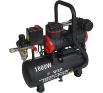 Поршневой малошумный безмасляный компрессор POWER TECHNIC с фильтром влагоотделителем ACL200/008