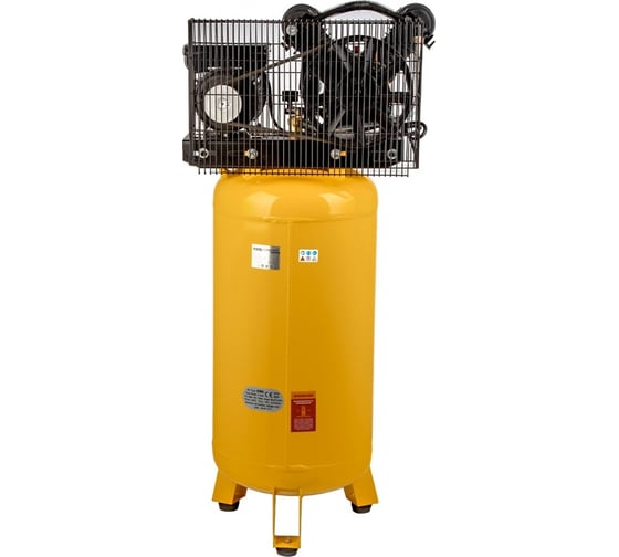 Компрессор Denzel DRV2200/100V ременной вертикальный ресивер, 10 бар, 440 л/м, мощность 2,2 кВт 58099