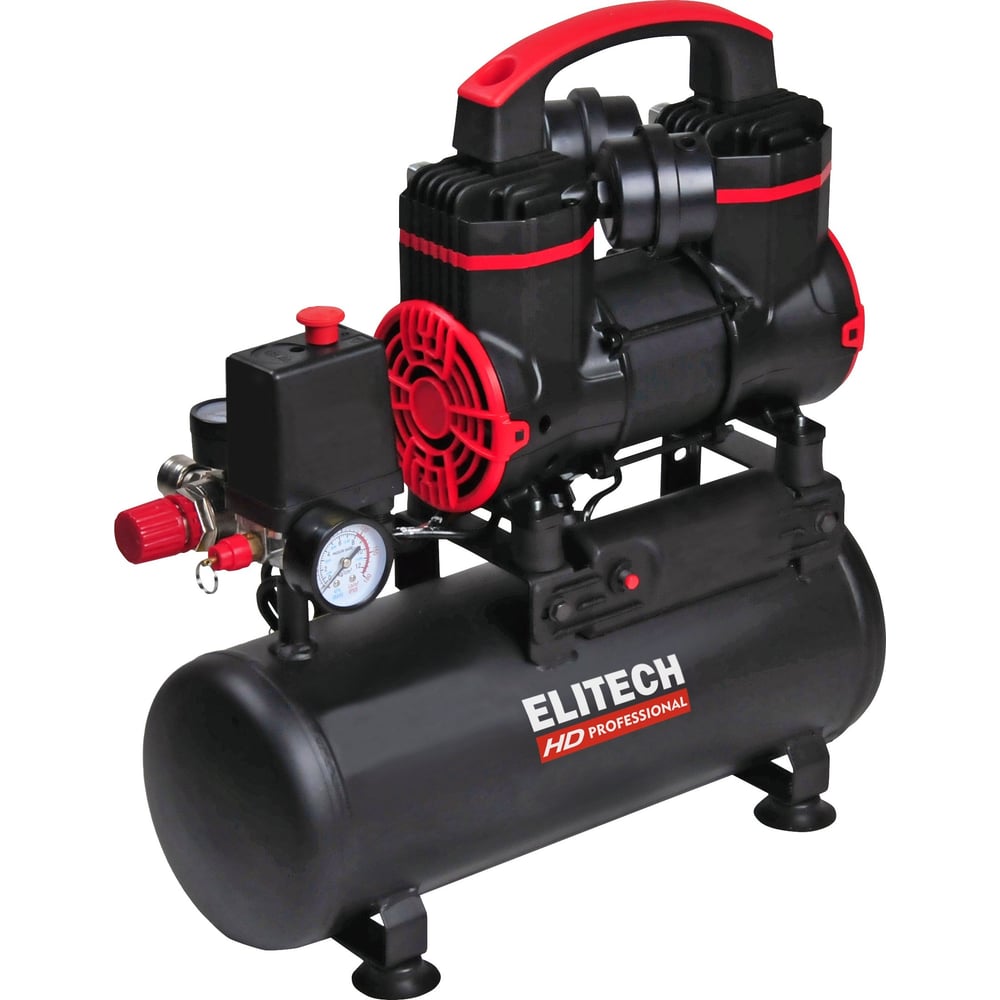 Компрессор безмасляный малошумный Elitech ACF 200-8S 204538 - выгодная ...