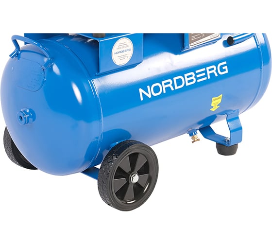 Компрессор безмасляный NORDBERG 220В, ресив. 50л, 440 л/мин NCEO50/440