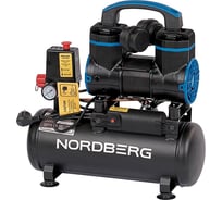 Компрессор безмасляный NORDBERG 220В, ресив. 8л, 170 л/мин NCEO8/170
